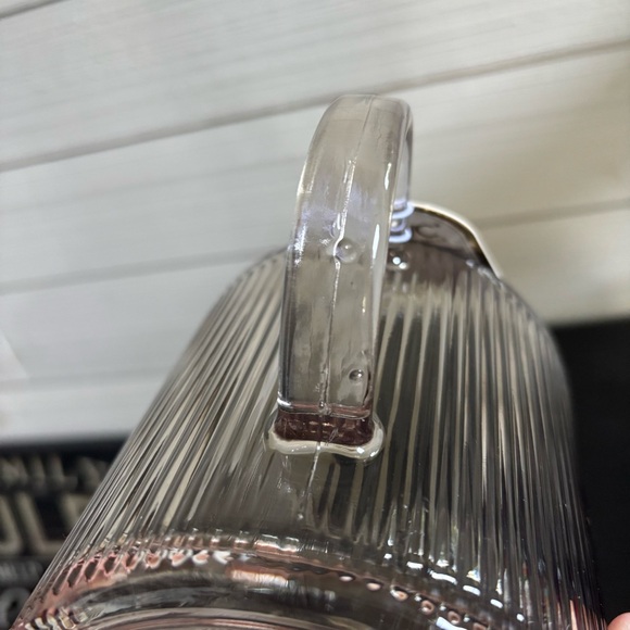 CWC Cook With Color Glass Measuring Cup 33oz ~ 4 Cups Brown Ribbed NEW - Picture 10 of 11